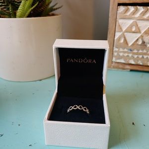 Pandora eternity stackable ring
